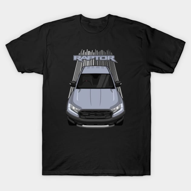 Ford Ranger Raptor 2019-2020 - Silver T-Shirt by V8social